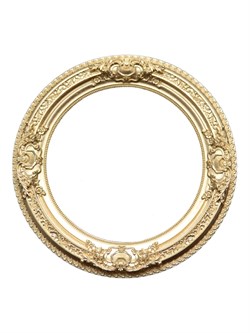 Декоративная рамка "Миранда", цвет золотой 1741