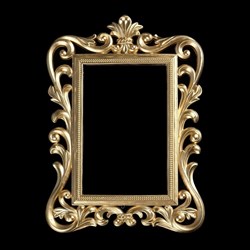 РАМКА "ВИКТОРИЯ", золотой цвет 1709