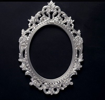 РАМКА "БАРОККО", серебристый цвет 1702