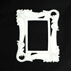 Рамка " Валенсия ", белая 1208
