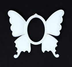Рамка" Бабочка", белая 1221