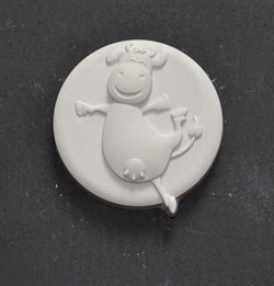 Медальон под раскраску "Символ года №2" 1