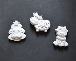 Набор под раскраску "Символ года 2021 №6" 13427