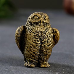 Статуэтка  "Совенок" состаренное золото 939