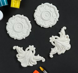 Набор барельефов для декупажа №2 1515