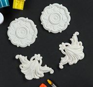 Набор барельефов для декупажа №2 1515