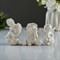 Набор статуэток "3 ангелочка" перламутровый 18675