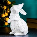 Фигура "Кролик ажурный" перламутр 92 503