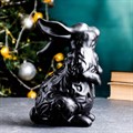 Фигура "Кролик ажурный" черный 92 376