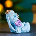Фигура "Кролик с бантом" серо-голубой 92 482