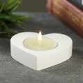 Подсвечник "Сердце" для свечи d=3,5 см 10358