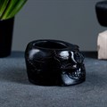 Подсвечник "Череп муэрто" черный 92162