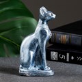 Фигура "Богиня Бастет" состаренное серебро 9293