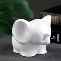 Фигурное кашпо "Слоненок" перламутр 92125